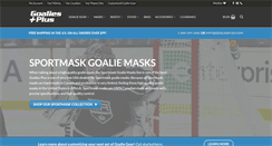 Desktop Screenshot of goaliesplus.com